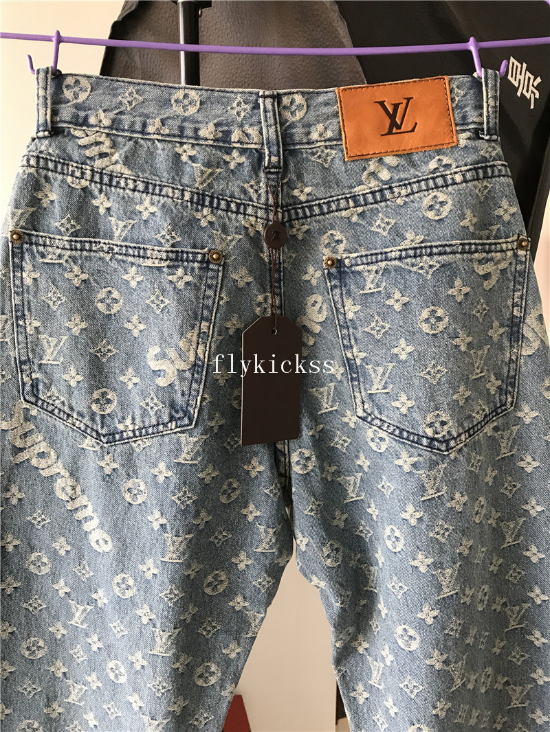 LVS Supreme Blue Jeans Pants